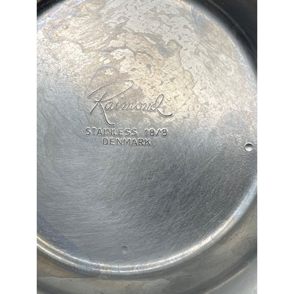 Mid Century Vintage Raimond Denmark 18/8 Stainless Serving Sauce Bowl - Picture 4 of 7